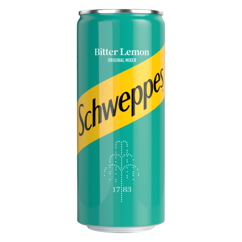 Gāzēts dzēriens Schweppes Bitter Lemon 0,33l