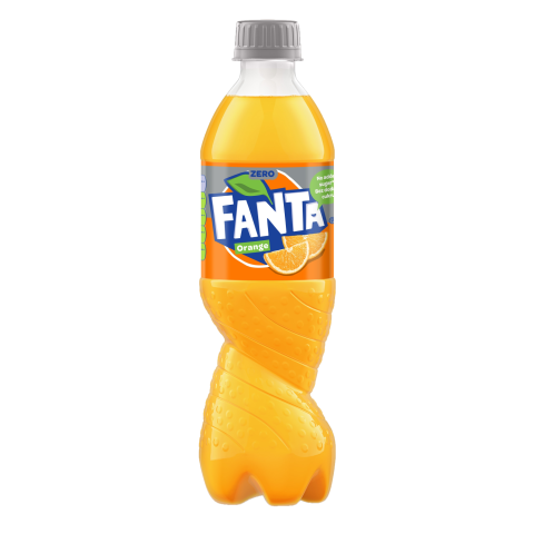 Gāz. dzēr. Fanta Orange Zero ar saldin. 0,5l