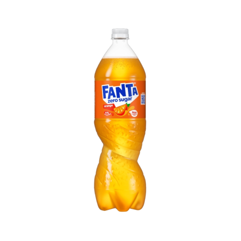 Gaz. gaiv. gėrimas FANTA ORANGE ZERO, 1,5 l