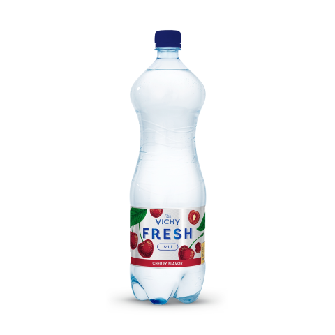 Negazuotas vanduo VICHY FRESH CHERRY, 1,5 l