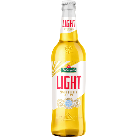 Alus KALNAPILIS LIGHT, 4,5 %, 0,5 l