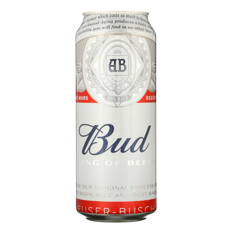 Alus BUD, 5 %, 0,5 l