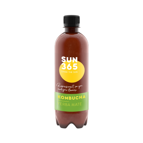 Eko.arb.gėrimas SUN365 KOMBUCHA YERB.M.,500ml