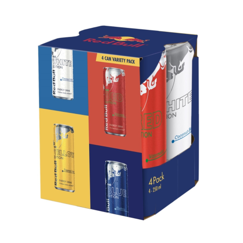 Energ.gėrimas RED BULL 4 P.EDITIONS,4x0,25l