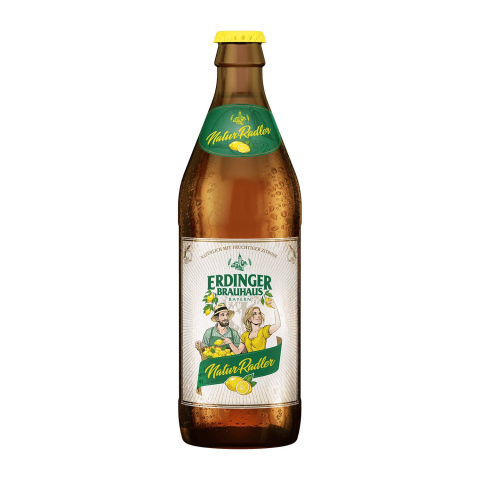 Alus ERDINGER BRAUHAUS RADLER, 2,6 %, 0,5 l