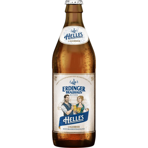 Alus ERDINGER BRAUHAUS HELLES, 5,1 %, 0,5 l