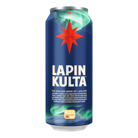 Alus LAPIN KULTA, 5,2 %, 0,5 l