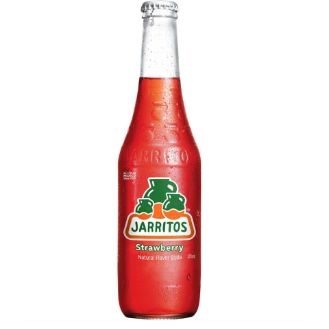 Gazuotas gėrimas JARRITOS STRAWBERRY, 370 ml