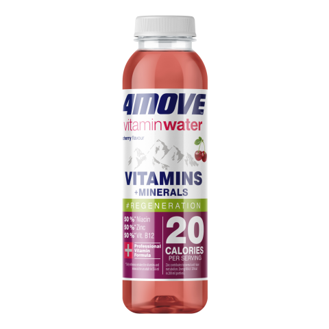 Vit. vanduo 4MOVE MAGN.+ VITAMINS, 0,556 l