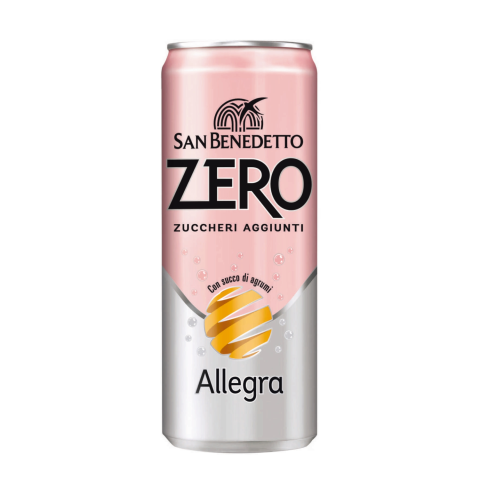 Gaz. gėrimas SB ZERO ALLEGRA, 0,33 l