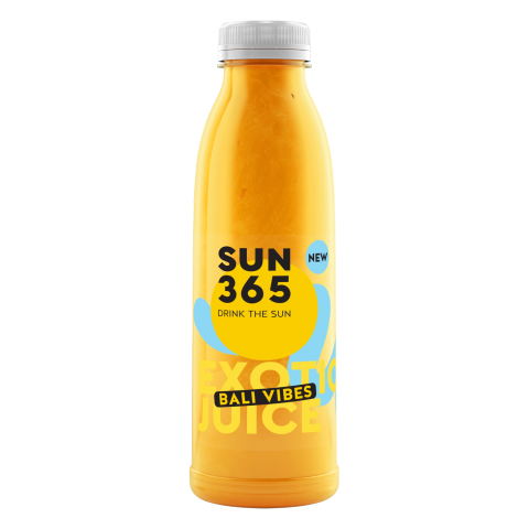 Egzotinės sultys BALI VIBES SUN365, 500 ml