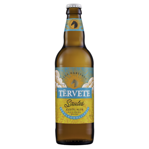 Alus Tērvete Saules bezalkoholiskais 0,5l