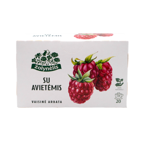 Vaisinė arbata su avietėmis ŽOLYNĖLIS, 50 g