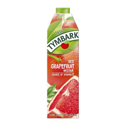 Raudonųjų greipfrutų nektaras TYMBARK, 1 l