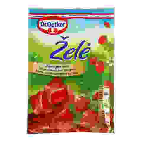 Žemuogių skonio želė DR.OETKER, 75g