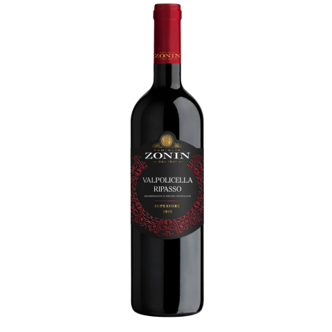 Raud.saus.vynas ZONIN RIPASSO VALPOL., 0,75l