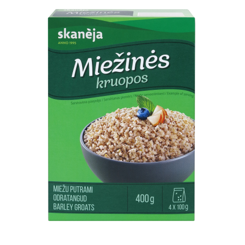 Miežinės kruopos SKANĖJA, 400 g