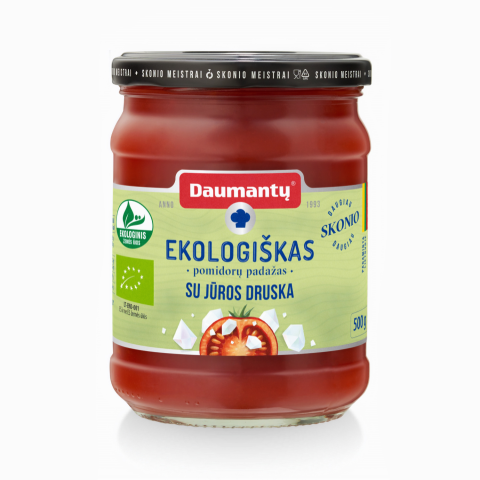 Pomidorų padažas su druska DAUMANTŲ, 500 g