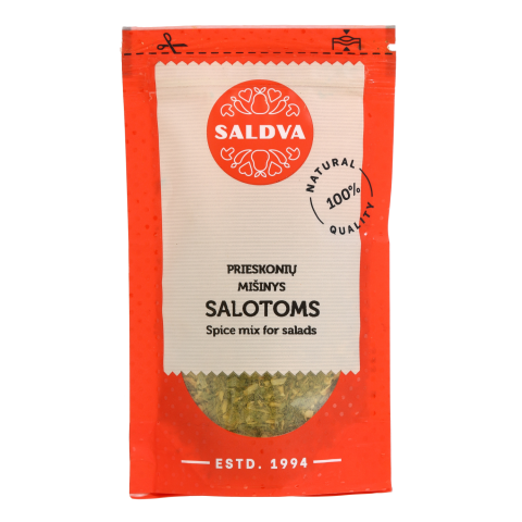 Prieskonių mišinys salotoms SALDVA, 25g