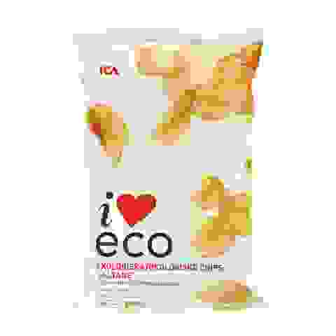 EKO sūdyti bulvių traškučiai I LOVE ECO, 175g