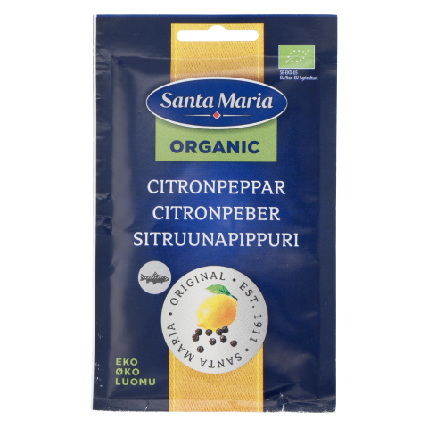 Sidrunipipar Santa Maria organic 17g