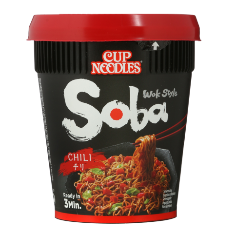 Makaronai su CHILLI priesk. pad. NISSIN, 92 g