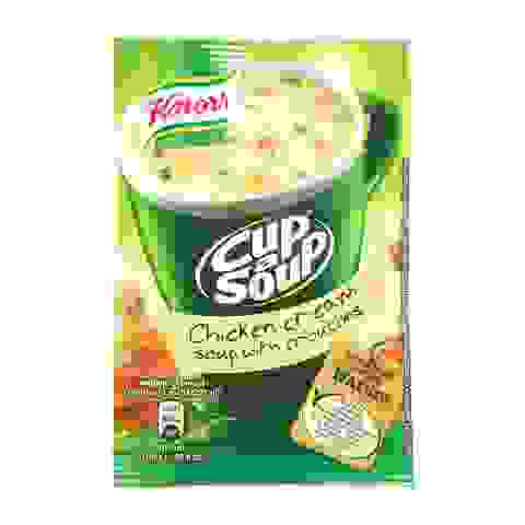 Vištienos sriuba su skrebučiais KNORR, 16 g