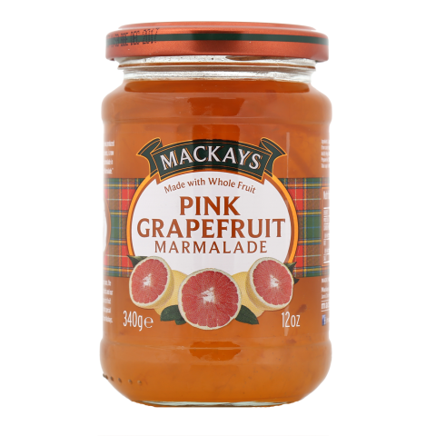 Roosa greibi marmelaad Mackays 340g