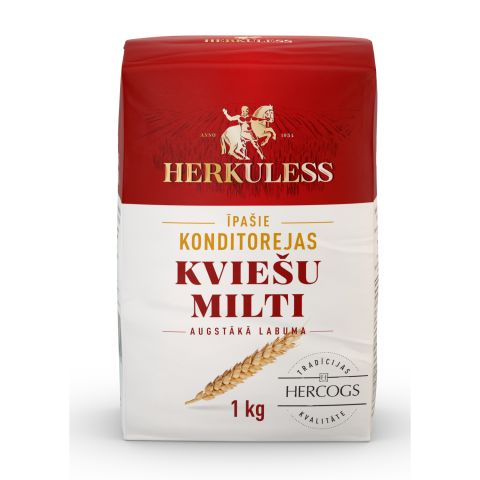 Kviešu milti Herkuless īpašie 1kg