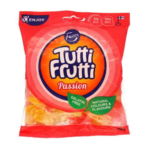 Guminukai TUTTI FRUTTI PASSION, 180 g