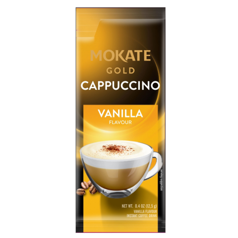 Kav. gėrimas MOKATE CAP. GOLD VANILLA, 12,5 g