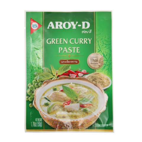 Karija pasta Aroy-D zaļā 50g