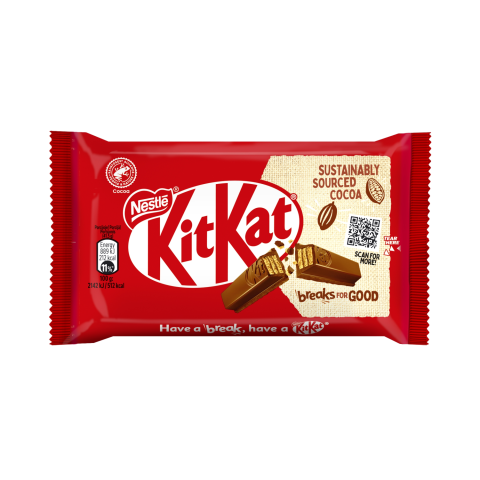 Pieninio šokolado vaflis KITKAT, 41,5g