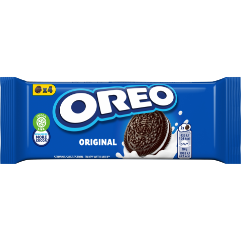 Šokoladiniai sausainiai OREO, 44 g