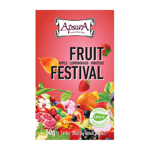 Augļu tēja Apsara Fruit Festival 20x2,5g