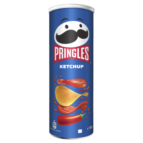 Bulvių traškučiai PRINGLES KETCHUP, 165 g