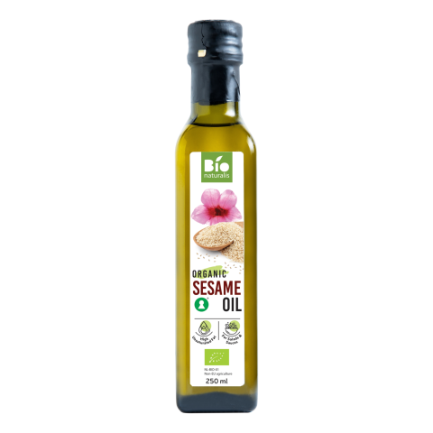 Ekol.sezam. sėklų aliejus BIONATURALIS, 250ml