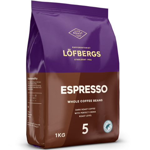 Kafijas pupiņas Lofbergs The Espresso 1kg