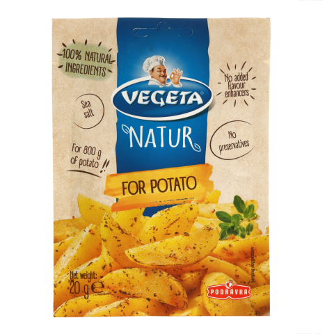 Prieskoniai bulvėms VEGETA NATUR, 20g