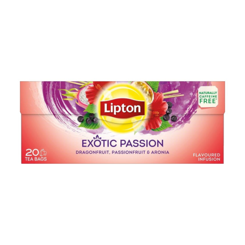 Vais. arbata LIPTON EXOTIC PASSION, 20 vnt
