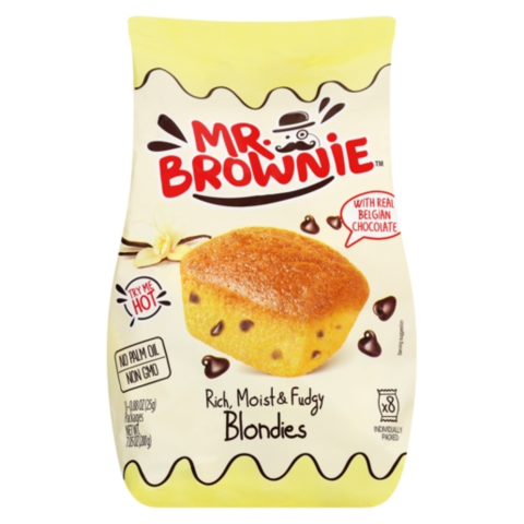 Van. keksiuk. su belg. šok. MR BROWNIE, 200 g