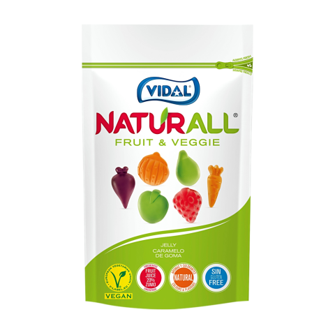 Guminukai VIDAL NATURALL FRUIT&VEG.,180g