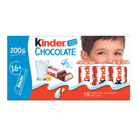 Šokoladas KINDER, 200 g