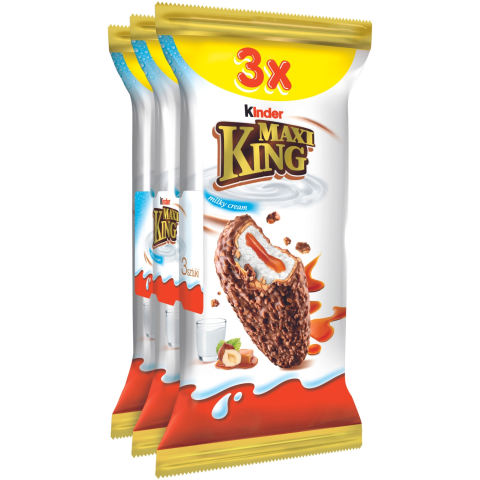 Batonėlių rinkinys KINDER MAXI KING, 105 g