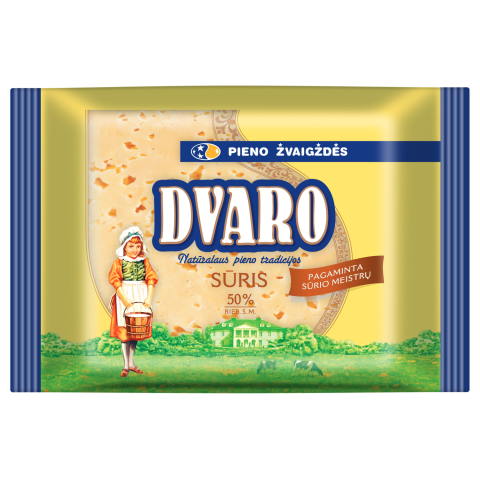 DVARO sūris, 50% rieb., 240g