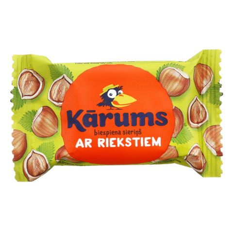 Varškės sūrelis su riešutais KARUMS, 45 g