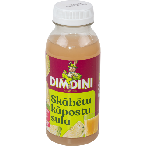 Marinuotų kopūstų sultys DIMDINI, 330 ml