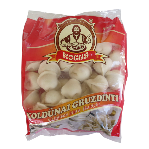 Koldūnai su mėsos įdaru gr. KOGUS, 500 g