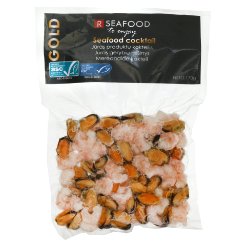 Jūros gėryb. kokteilis R SEAFOOD ASC,210/170g