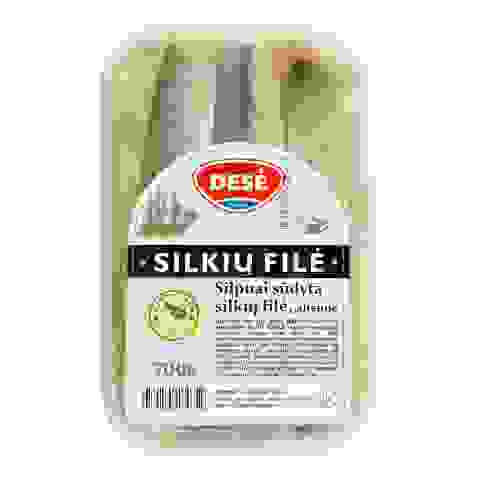 Silpnai sūd. silkių filė aliejuje DESĖ, 700 g